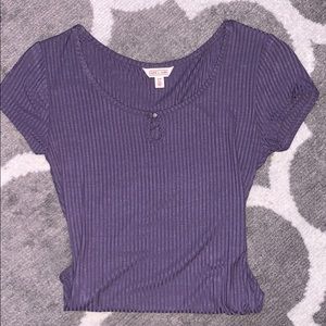 Aeropostale body suit in dark purple.